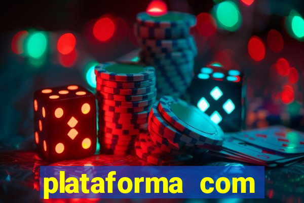 plataforma com porcentagem de ganhos